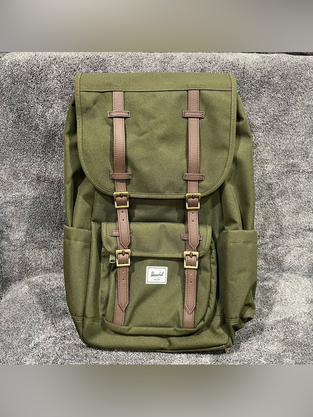 Herschel Little America Backpack Ivy green/ army green